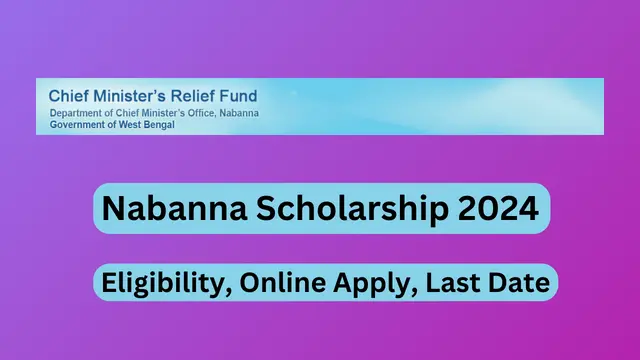 Nabanna Scholarship 2024